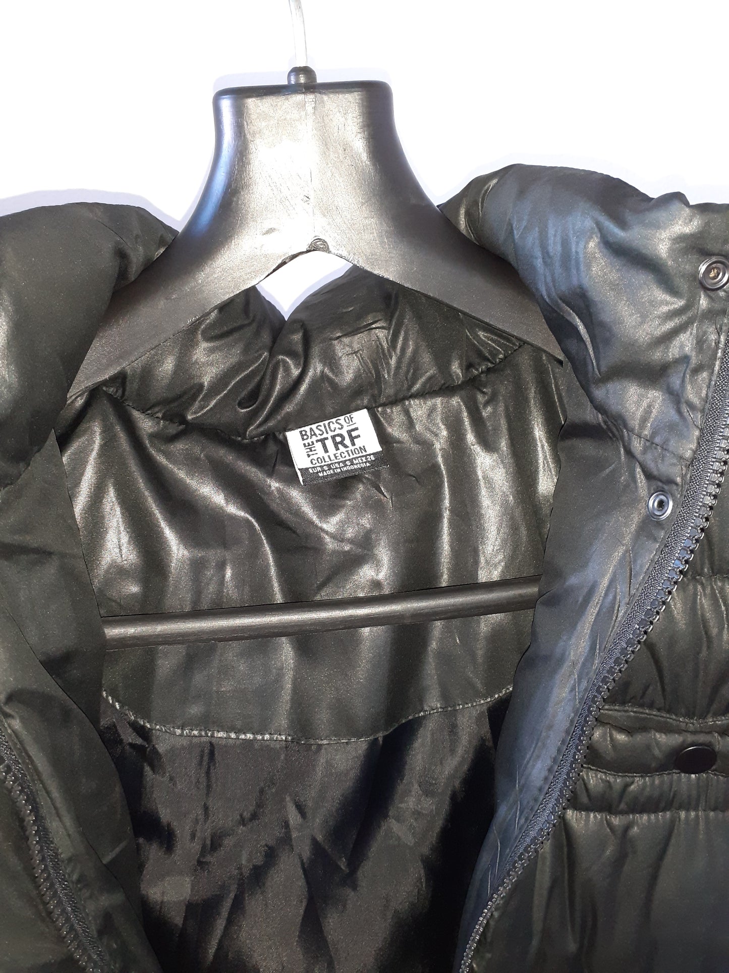 Campera de abrigo larga.